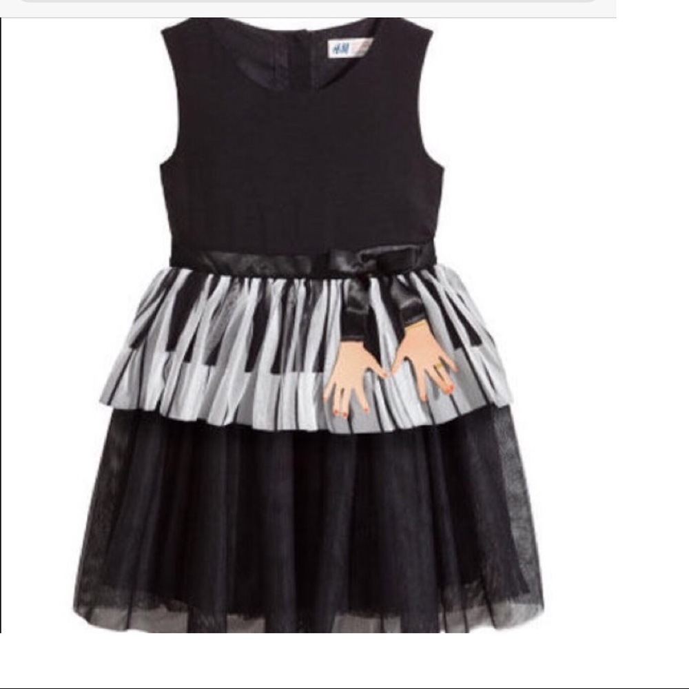 🌸 H&M girls piano dress super cute